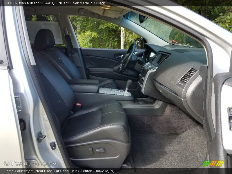 Brilliant Silver Metallic / Black 2010 Nissan Murano SL AWD