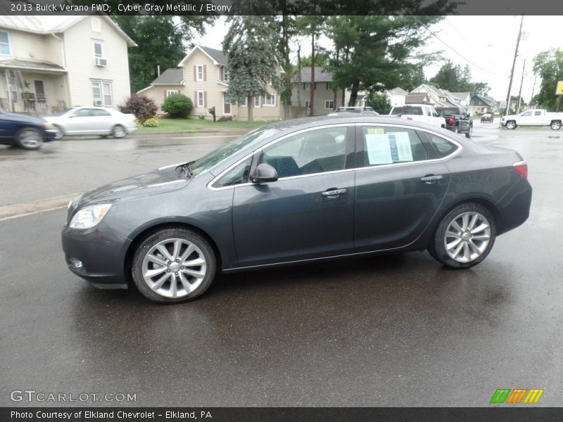 Cyber Gray Metallic / Ebony 2013 Buick Verano FWD