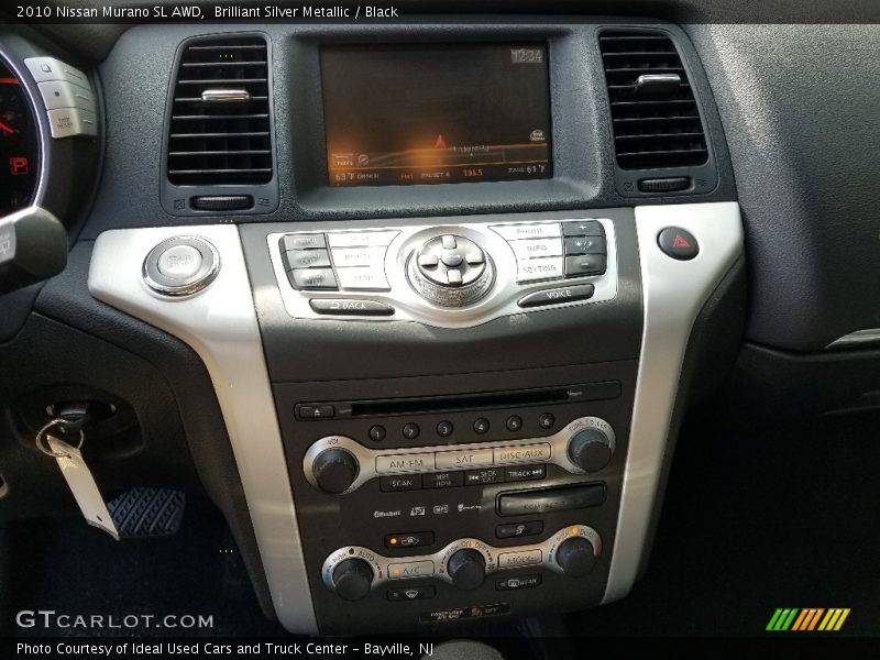 Brilliant Silver Metallic / Black 2010 Nissan Murano SL AWD