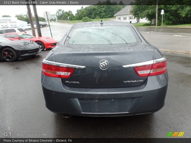 Cyber Gray Metallic / Ebony 2013 Buick Verano FWD