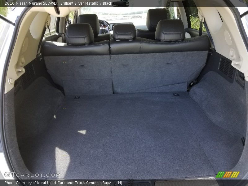 Brilliant Silver Metallic / Black 2010 Nissan Murano SL AWD