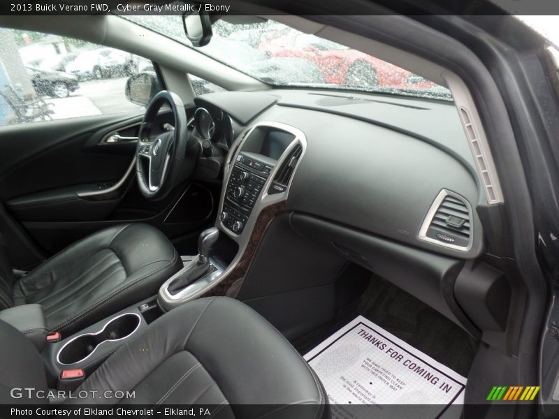 Cyber Gray Metallic / Ebony 2013 Buick Verano FWD