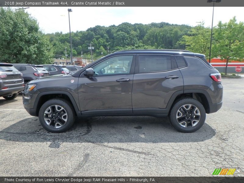 Granite Crystal Metallic / Black 2018 Jeep Compass Trailhawk 4x4