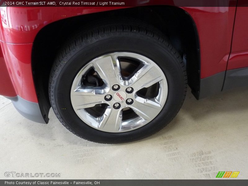 Crystal Red Tintcoat / Light Titanium 2014 GMC Terrain SLT AWD