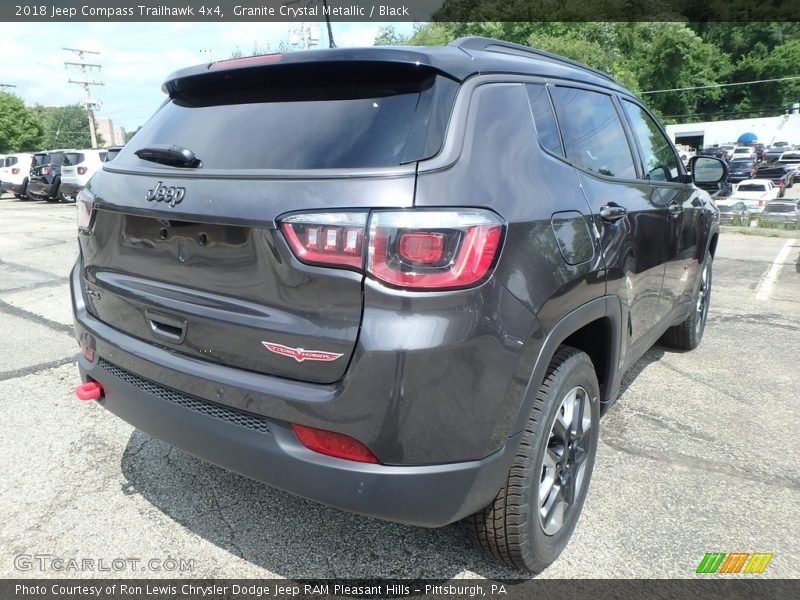 Granite Crystal Metallic / Black 2018 Jeep Compass Trailhawk 4x4