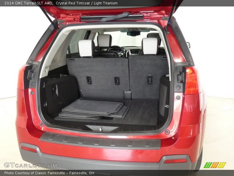 Crystal Red Tintcoat / Light Titanium 2014 GMC Terrain SLT AWD