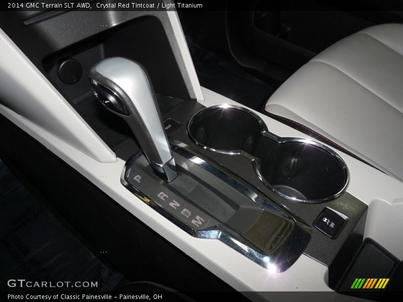Crystal Red Tintcoat / Light Titanium 2014 GMC Terrain SLT AWD