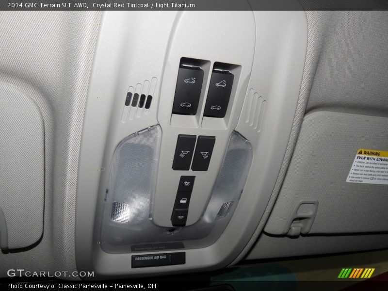Crystal Red Tintcoat / Light Titanium 2014 GMC Terrain SLT AWD