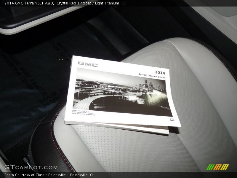 Crystal Red Tintcoat / Light Titanium 2014 GMC Terrain SLT AWD