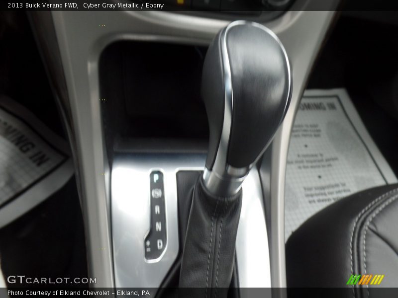 Cyber Gray Metallic / Ebony 2013 Buick Verano FWD