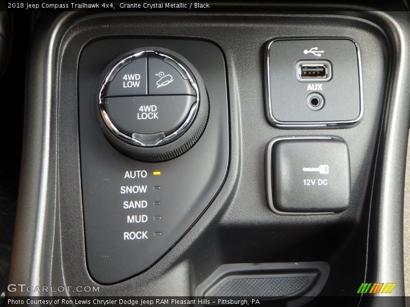 Granite Crystal Metallic / Black 2018 Jeep Compass Trailhawk 4x4