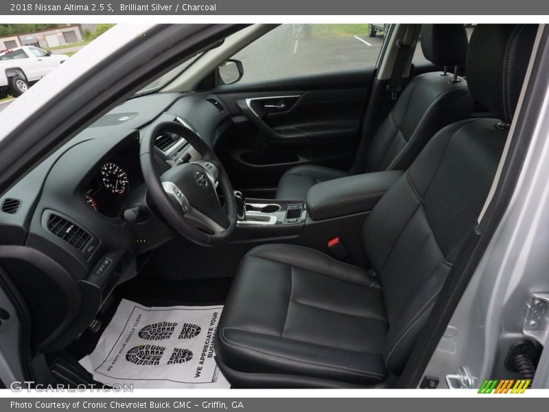 Brilliant Silver / Charcoal 2018 Nissan Altima 2.5 S