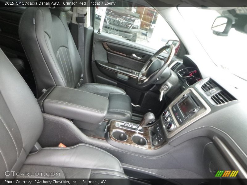 Crimson Red Tincoat / Ebony 2015 GMC Acadia Denali AWD