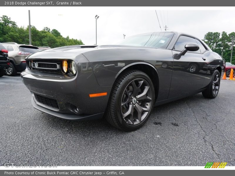 Granite / Black 2018 Dodge Challenger SXT