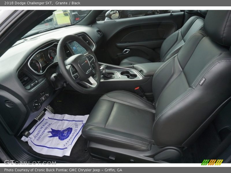 Granite / Black 2018 Dodge Challenger SXT