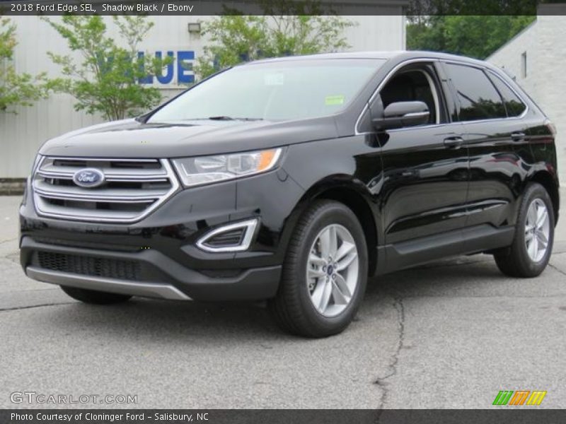 Shadow Black / Ebony 2018 Ford Edge SEL