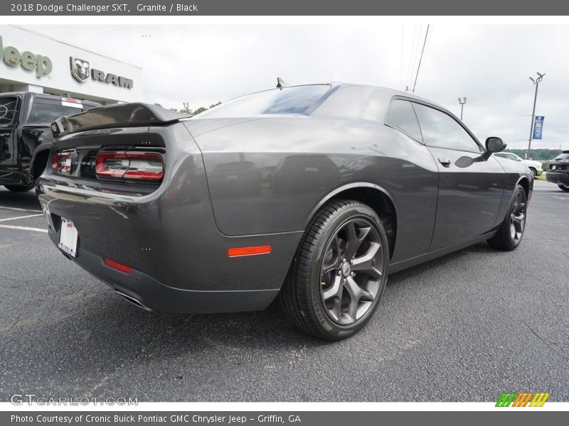 Granite / Black 2018 Dodge Challenger SXT