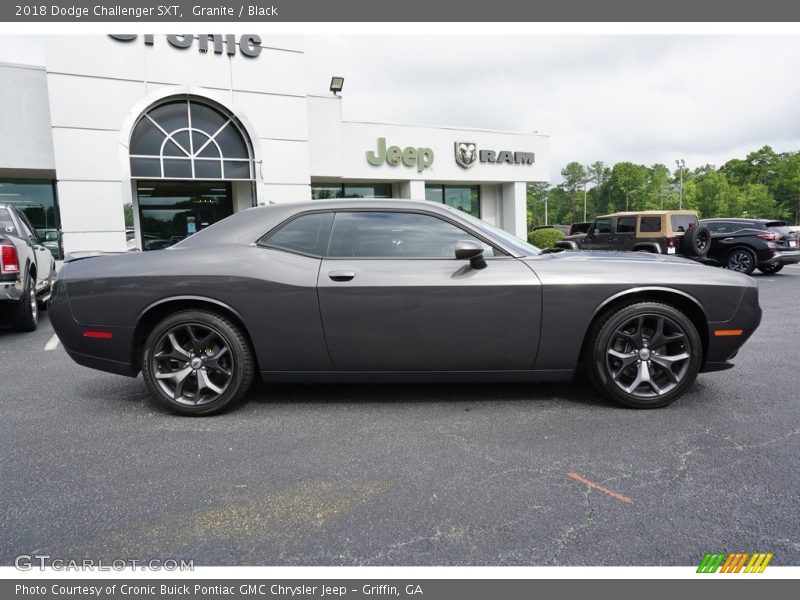 Granite / Black 2018 Dodge Challenger SXT