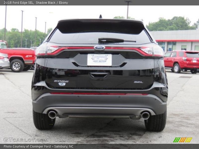 Shadow Black / Ebony 2018 Ford Edge SEL