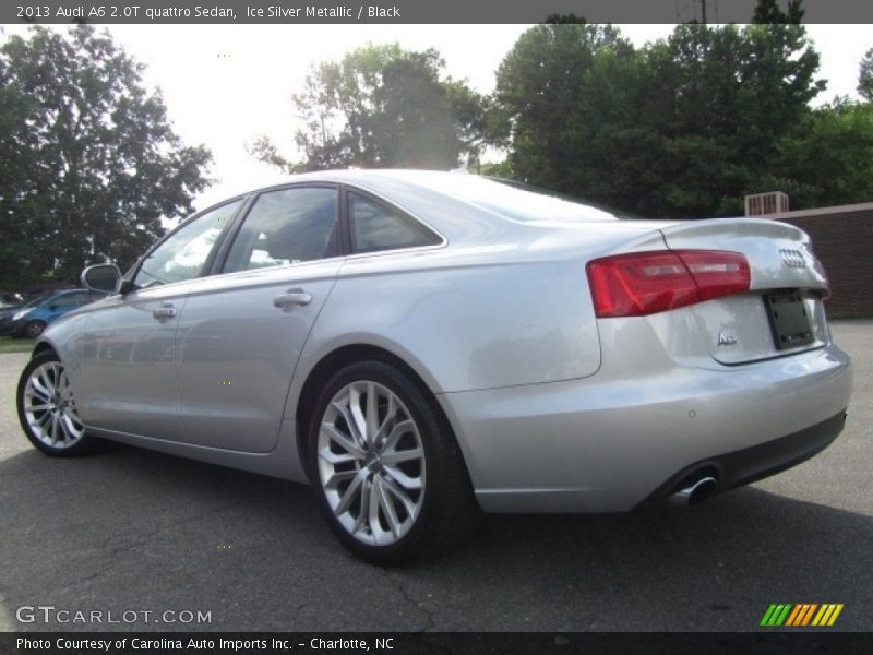 Ice Silver Metallic / Black 2013 Audi A6 2.0T quattro Sedan