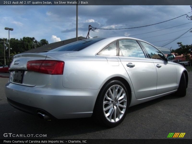 Ice Silver Metallic / Black 2013 Audi A6 2.0T quattro Sedan