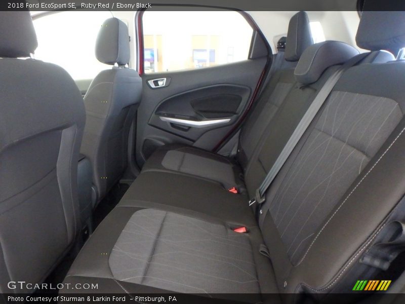 Ruby Red / Ebony Black 2018 Ford EcoSport SE