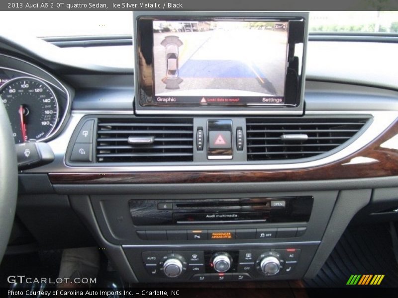 Ice Silver Metallic / Black 2013 Audi A6 2.0T quattro Sedan
