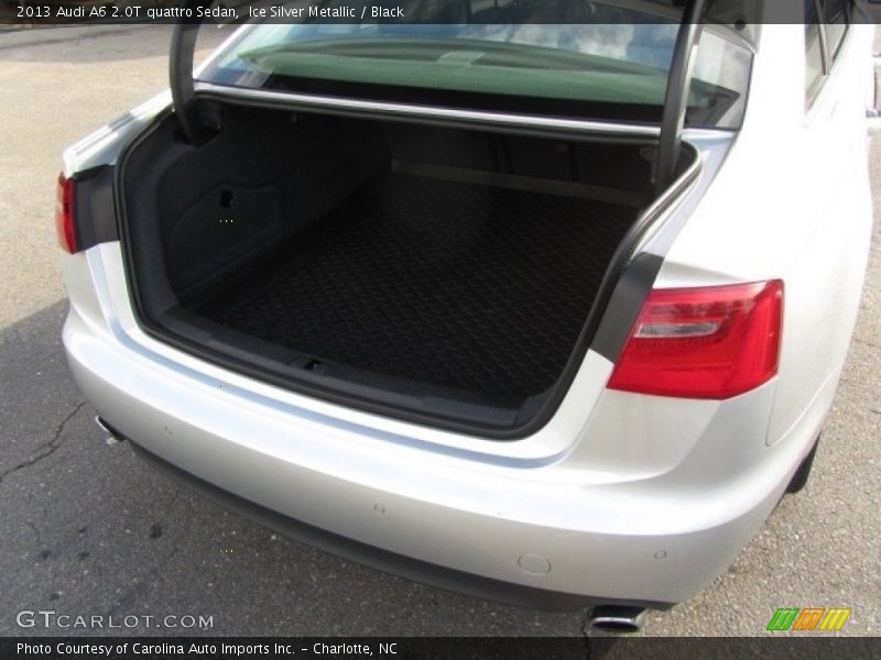 Ice Silver Metallic / Black 2013 Audi A6 2.0T quattro Sedan