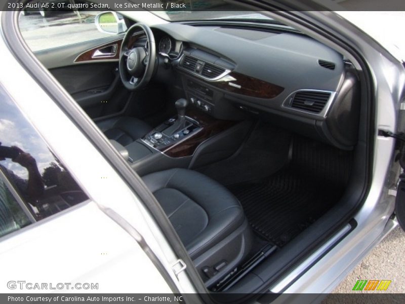 Ice Silver Metallic / Black 2013 Audi A6 2.0T quattro Sedan