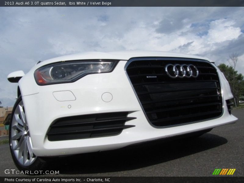 Ibis White / Velvet Beige 2013 Audi A6 3.0T quattro Sedan