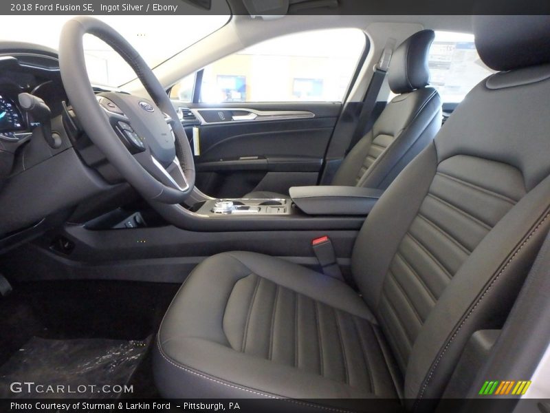 Ingot Silver / Ebony 2018 Ford Fusion SE