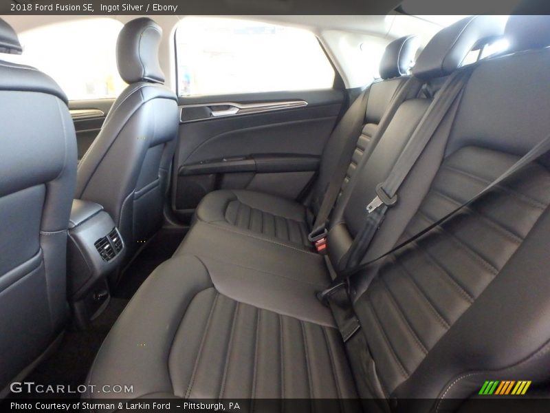 Ingot Silver / Ebony 2018 Ford Fusion SE