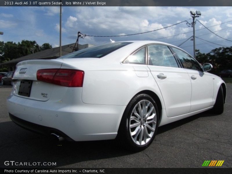 Ibis White / Velvet Beige 2013 Audi A6 3.0T quattro Sedan