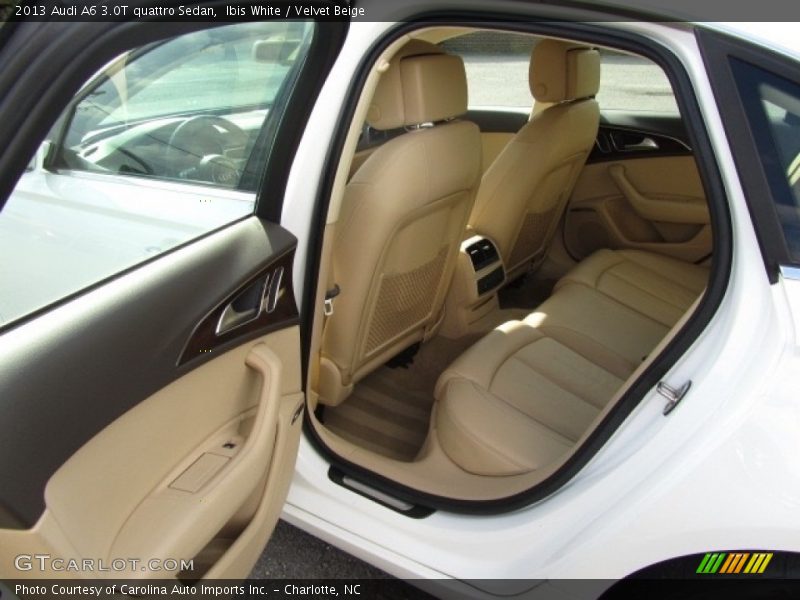 Ibis White / Velvet Beige 2013 Audi A6 3.0T quattro Sedan