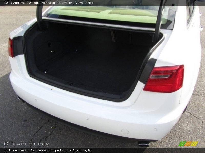 Ibis White / Velvet Beige 2013 Audi A6 3.0T quattro Sedan