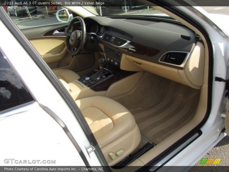 Ibis White / Velvet Beige 2013 Audi A6 3.0T quattro Sedan