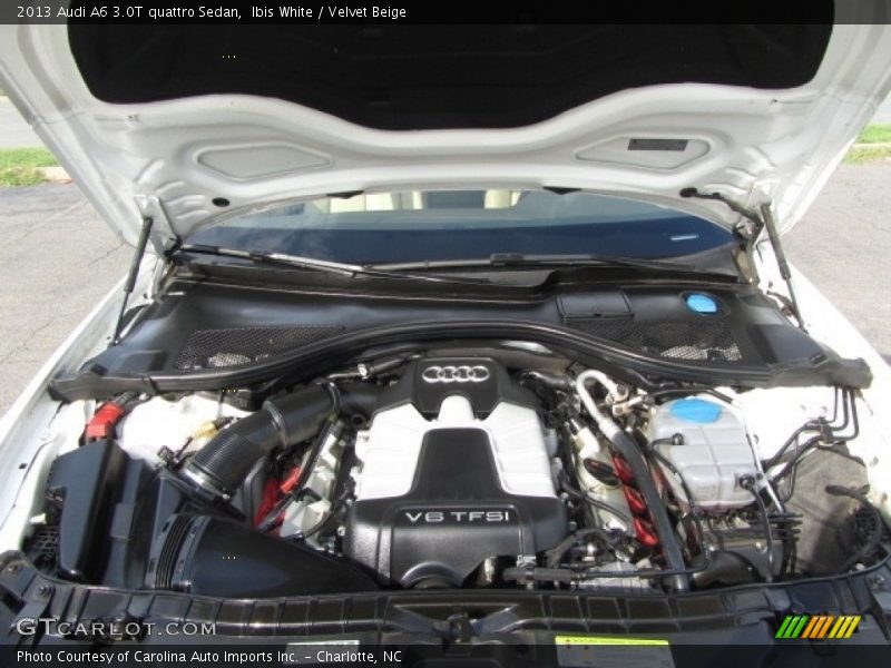 Ibis White / Velvet Beige 2013 Audi A6 3.0T quattro Sedan