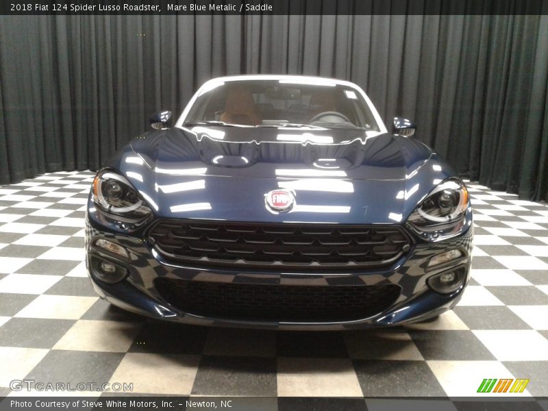 Mare Blue Metalic / Saddle 2018 Fiat 124 Spider Lusso Roadster