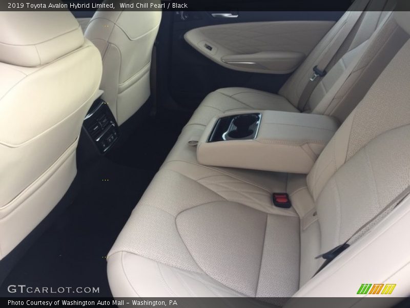 Rear Seat of 2019 Avalon Hybrid Limited