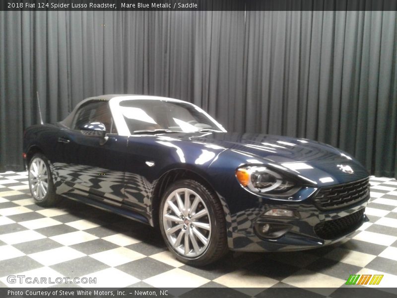 Mare Blue Metalic / Saddle 2018 Fiat 124 Spider Lusso Roadster
