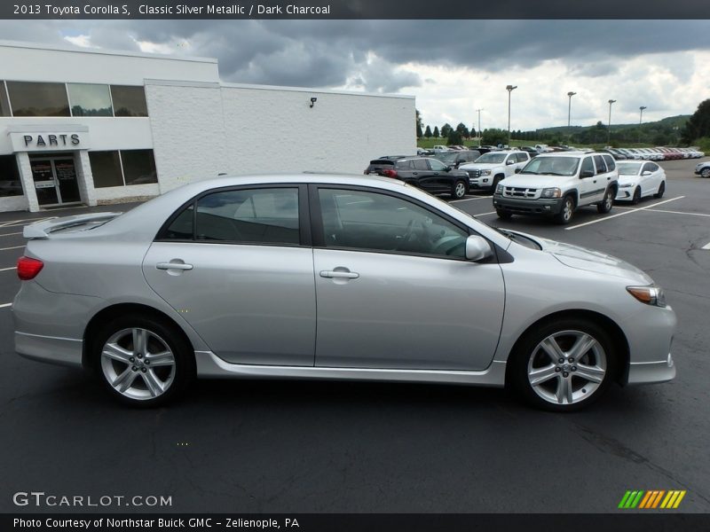 Classic Silver Metallic / Dark Charcoal 2013 Toyota Corolla S