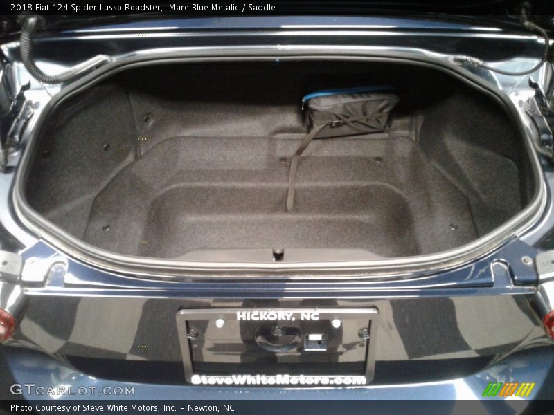 Mare Blue Metalic / Saddle 2018 Fiat 124 Spider Lusso Roadster