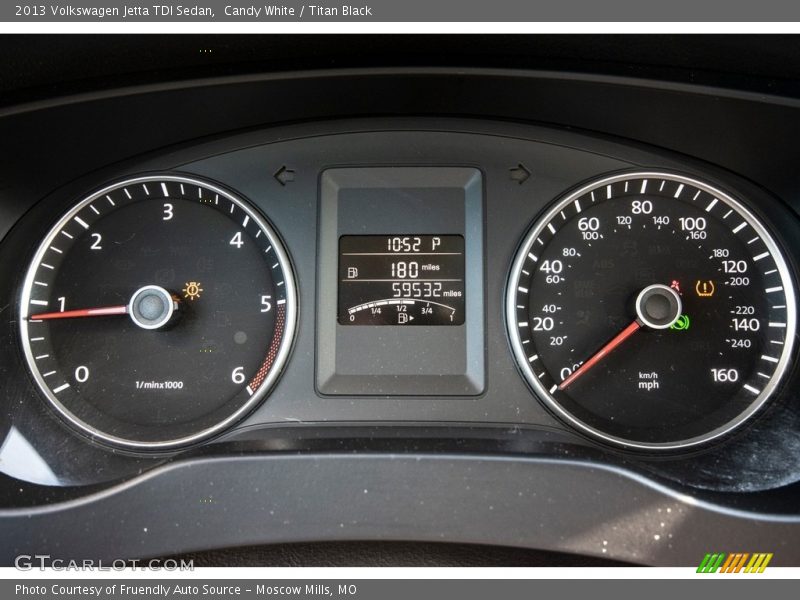 Candy White / Titan Black 2013 Volkswagen Jetta TDI Sedan