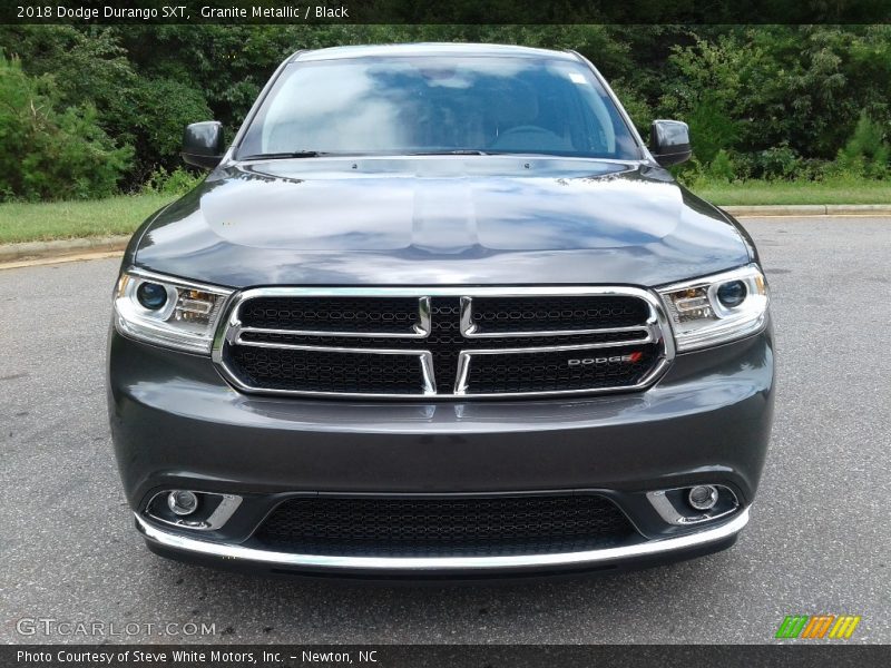 Granite Metallic / Black 2018 Dodge Durango SXT