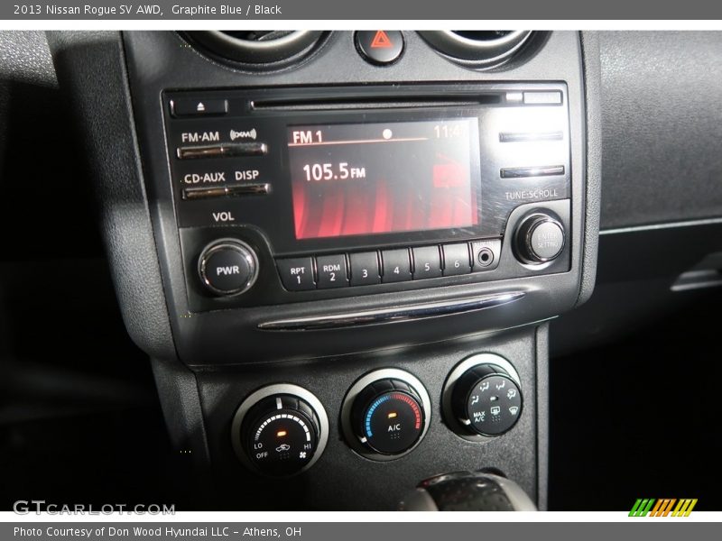 Graphite Blue / Black 2013 Nissan Rogue SV AWD