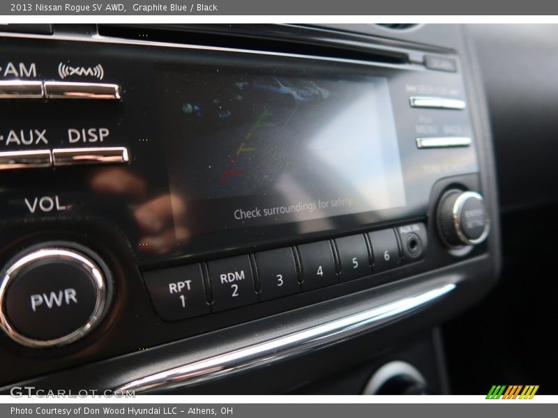 Graphite Blue / Black 2013 Nissan Rogue SV AWD