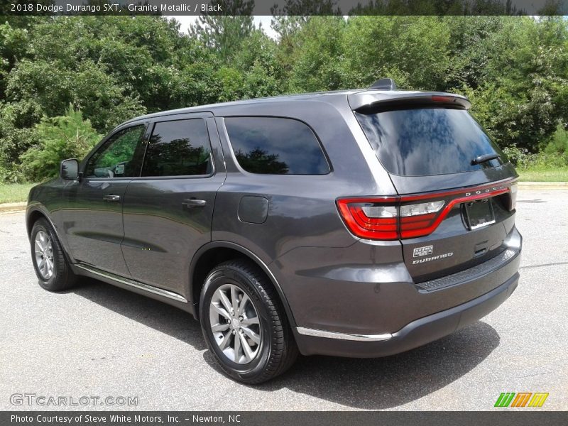 Granite Metallic / Black 2018 Dodge Durango SXT