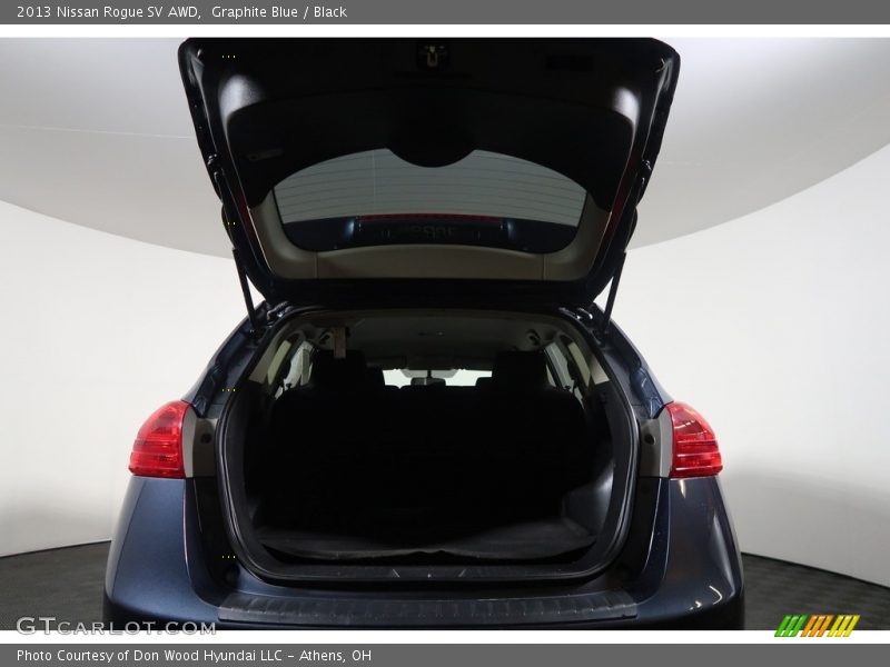 Graphite Blue / Black 2013 Nissan Rogue SV AWD