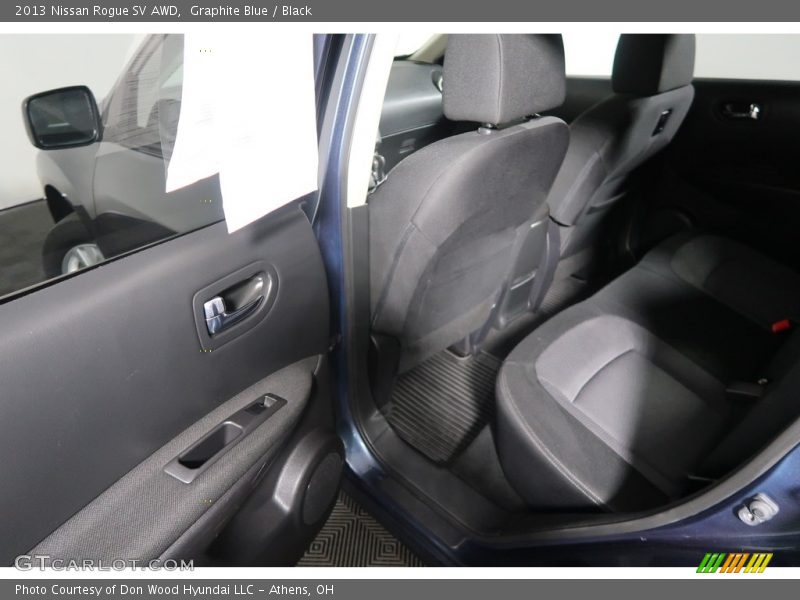Graphite Blue / Black 2013 Nissan Rogue SV AWD
