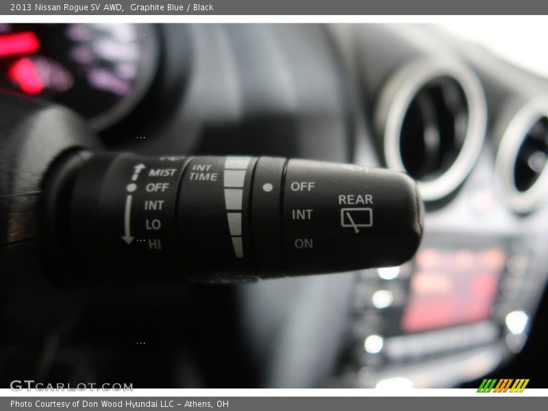 Graphite Blue / Black 2013 Nissan Rogue SV AWD